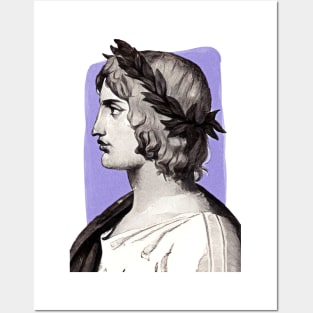 Roman Poet Virgil illustration Posters and Art